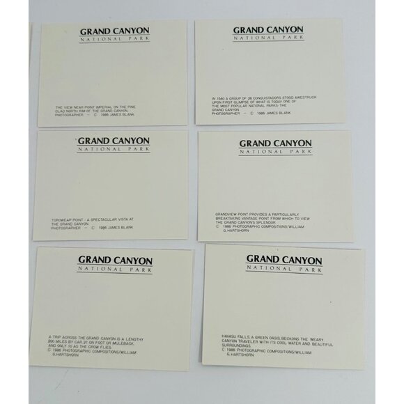 Grand Canyon Collection 12 Miniature Photo Picture Prints Kimball Concepts - Picture 10 of 10